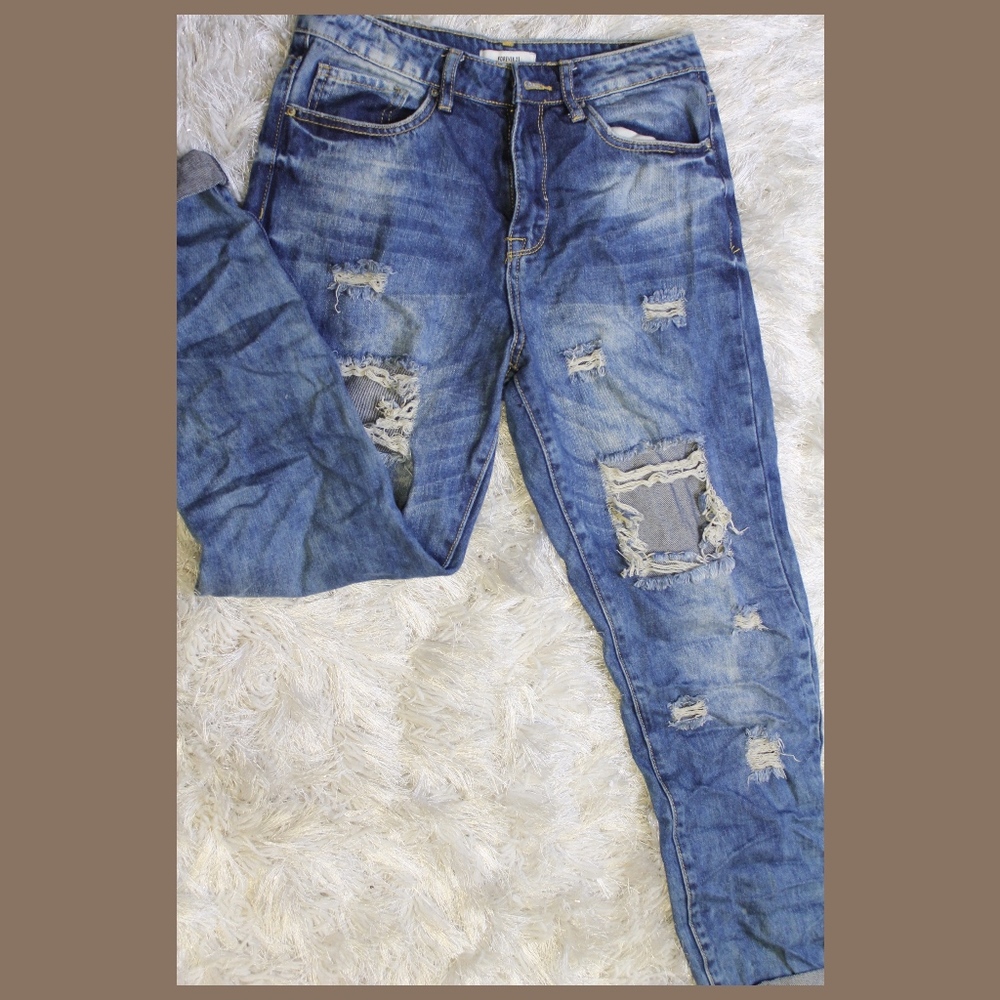 Distressed Jeans